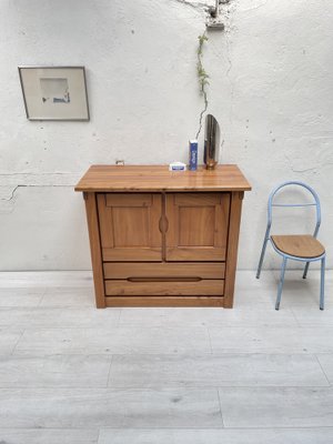 Buffet in Elm from Maison Regain, 1980s-UX-1740668