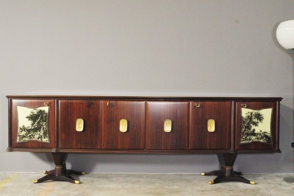 Buffet Sideboards from Fratelli Rigamonti, 1940s, Set of 2-KNM-1210156