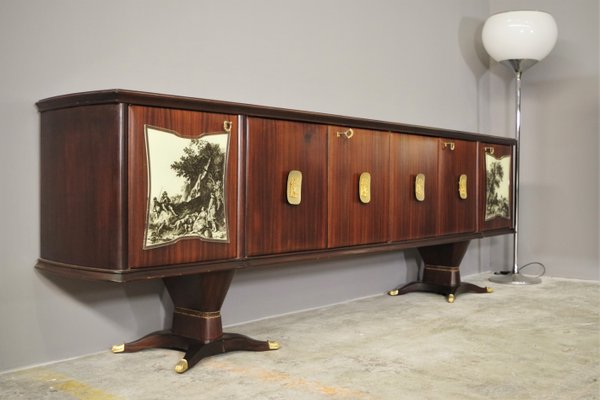 Buffet Sideboards from Fratelli Rigamonti, 1940s, Set of 2-KNM-1210156