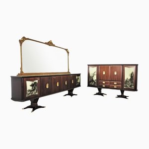 Buffet Sideboards from Fratelli Rigamonti, 1940s, Set of 2-KNM-1210156