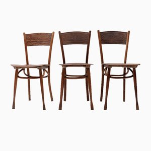 Bugholz Chair No. 400 by Jacob & Josef Kohn, 1910s, Set of 3-KQB-1781341