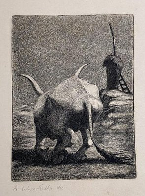 Bull, 1946, Etching-ZCI-829428