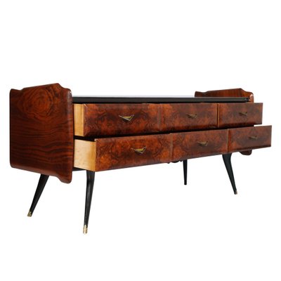 Burl Chest of Drawers by Osvaldo Borsani for Atelier Borsani Varedo, 1930s-NJV-859633