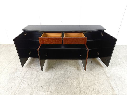 Burl Wood Credenza by Paul Michel, 1980s-IRH-1722661