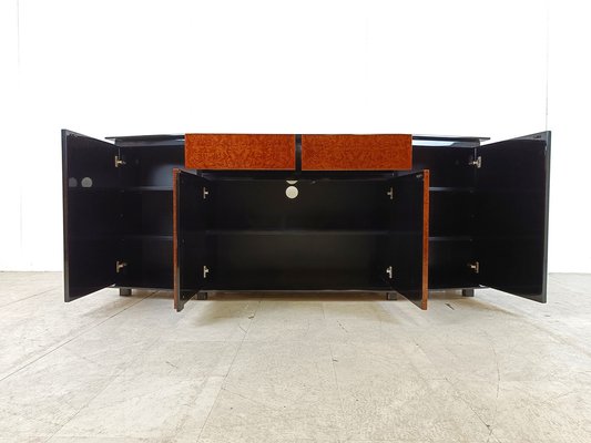 Burl Wood Credenza by Paul Michel, 1980s-IRH-1722661