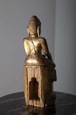 Burmese Artist, Mandalay Buddha, 19th Century, Lacquered Wood-RCE-1721598