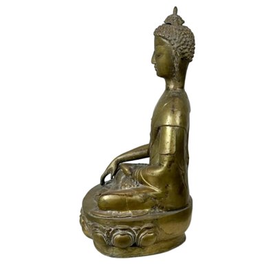 Burmese Artist, Mandalay Buddha Sculpture, 1920s, Brass-TCS-1731803