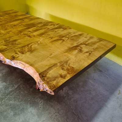 Burr Walnut Coffee Table, 1960s-VHW-1811505