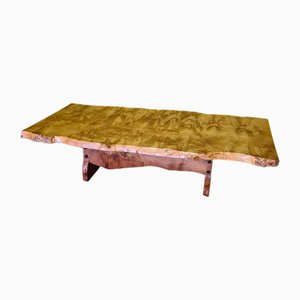 Burr Walnut Coffee Table, 1960s-VHW-1811505