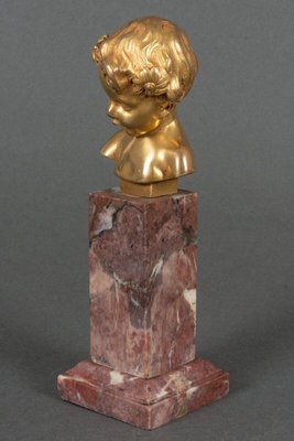 Bust of a Child by Louis Sosson, 19th Century-QKG-1700781