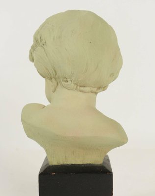 Bust of a Child in Terracotta by Gobet, 1920s-WFS-744822