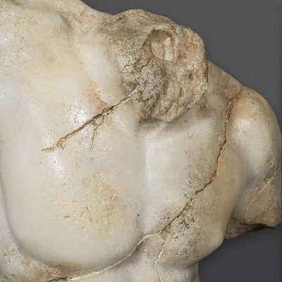 Bust of a Warrior in the Roman Style, 20th Century, Composite Material-WFS-1762565