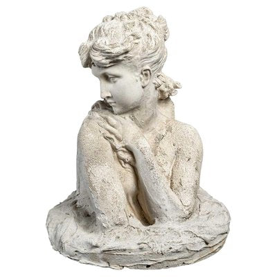 Bust of a Woman, Mid-20th-Century, Plaster-WFS-1317258