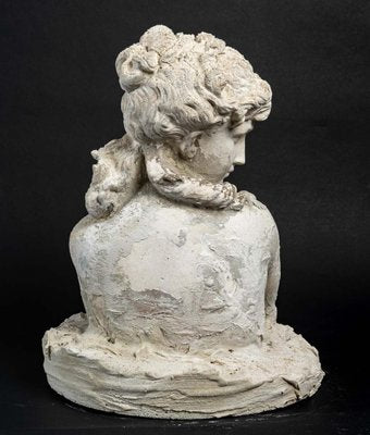 Bust of a Woman, Mid-20th-Century, Plaster-WFS-1317258