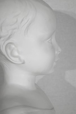 Bust of Child in Limoges Biscuit Porcelain, Early 20th Century-RVK-1395833