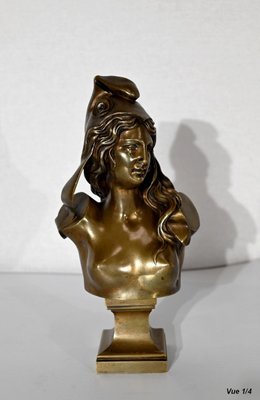 Bust of Marianne, Early 1900s, Bronze-RVK-1441902