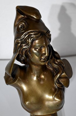 Bust of Marianne, Early 1900s, Bronze-RVK-1441902