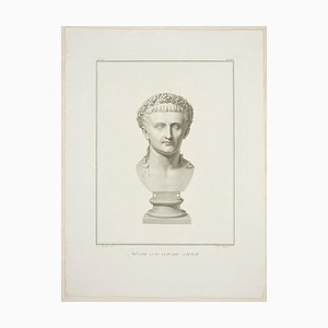 Bust of Tiberius - Original Etching by P. Fontana After A. Tofanelli 1821-ZCI-758003