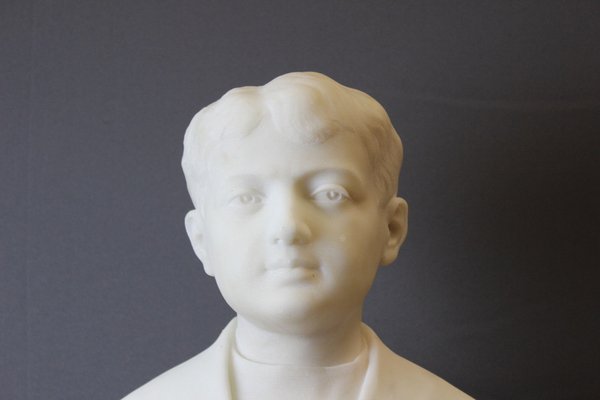 Bust of Young Man, 1931, Carrara Marble-BCR-1384363