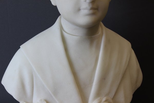 Bust of Young Man, 1931, Carrara Marble-BCR-1384363