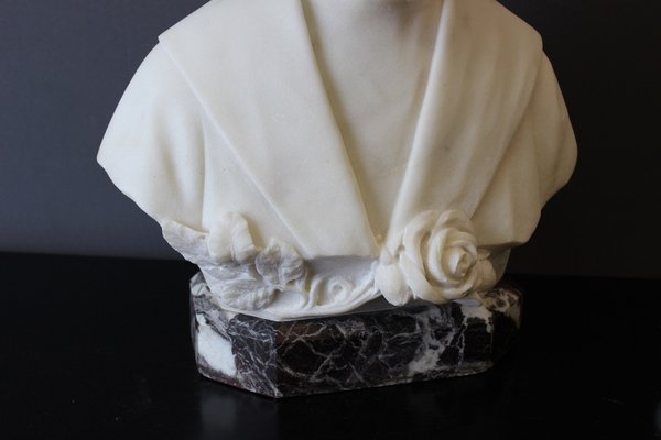 Bust of Young Man, 1931, Carrara Marble-BCR-1384363