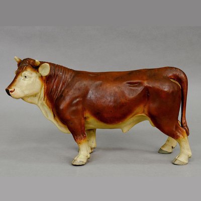 Butchery Decoration of a Pottery Ox, 1940s-KJP-1149346