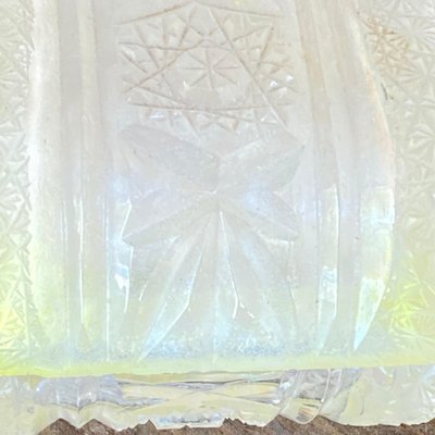 Butter Dish in Beveled Glass, France, 1970s-UR-980608