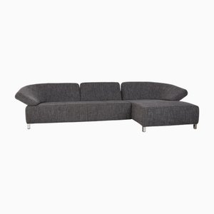 Butterfly Fabric Corner Sofa in Grey by Ewald Schillig-RQW-2036298