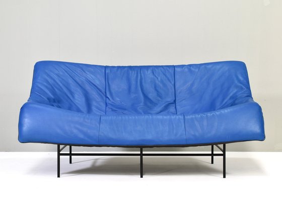 Butterfly Sofa in Leather attributed to Gerard Van Den Berg for Montis, Netherlands, 1980s-TE-2041529