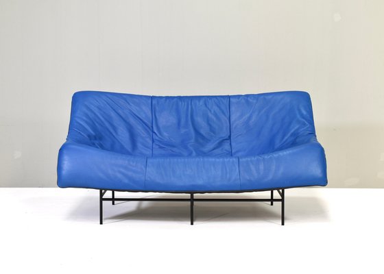 Butterfly Sofa in Leather attributed to Gerard Van Den Berg for Montis, Netherlands, 1980s-TE-2041529