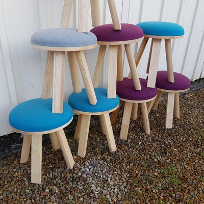 Buzzi Milk Stool by Buzzi Space, Set of 8-SNC-1345852