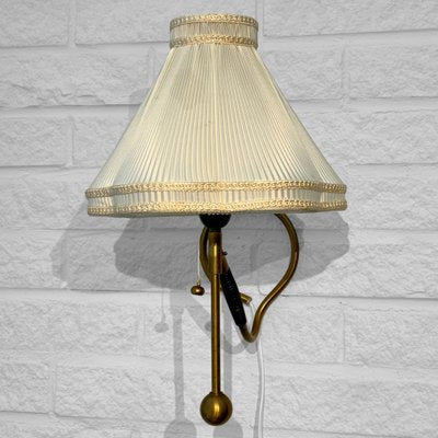 Bv1 Wall and Table Lamp in Brass and Bakelite by Kaare Klint for Bergboms, Sweden, 1950s-LIV-2043406