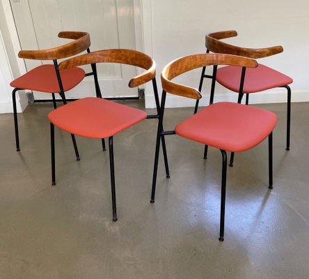 C 20 Chairs by Terence Conran, 1960s, Set of 4-IVH-1813378