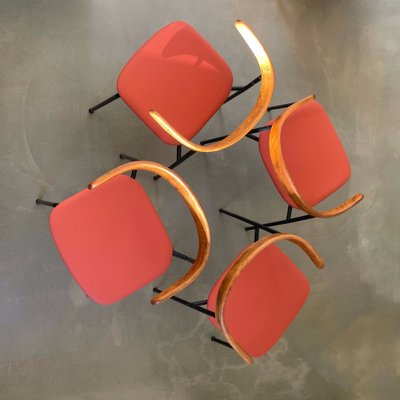 C 20 Chairs by Terence Conran, 1960s, Set of 4-IVH-1813378