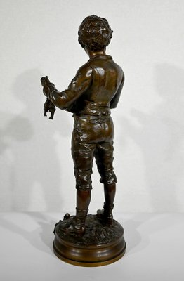 C. Anfrie, Bonne Pêche, 19th-Century, Bronze-RVK-1341718