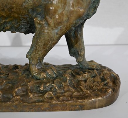 C. Fratin, Tigre marchant Sculpture, 19th-Century, Bronze-RVK-1338948