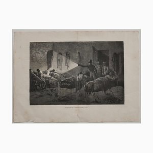 C. Laplante - the Dormitory - Original Lithograph - Early 20th Century-ZCI-822954