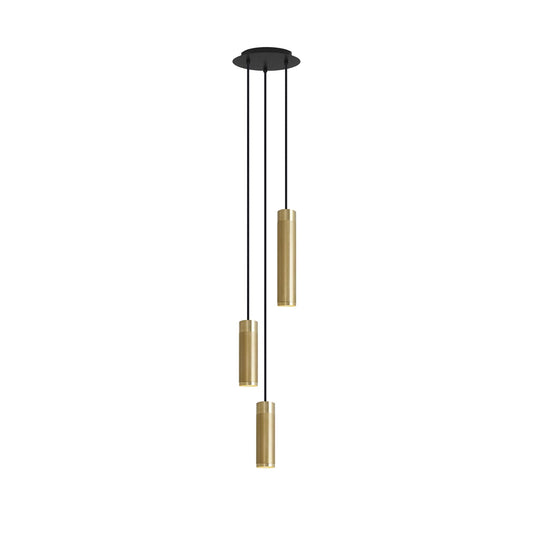 Cluster Pendant Lamp 3 by Thorup Copenhagen #Brass