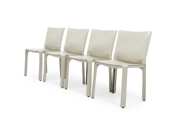 Cab 412 Chairs by Mario Bellini for Cassina, 1990s, Set of 4-TJQ-1815636