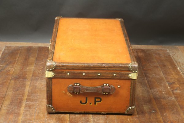 Cabin Trunk in Orange from Louis Vuitton, 1930s-EMZ-1235863