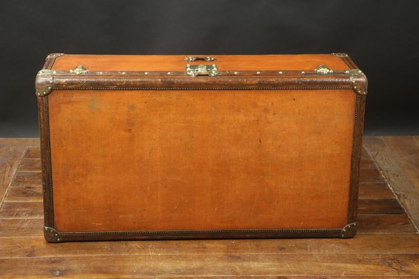 Cabin Trunk in Orange from Louis Vuitton, 1930s-EMZ-1235863