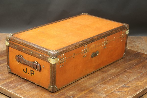 Cabin Trunk in Orange from Louis Vuitton, 1930s-EMZ-1235863