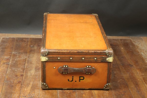 Cabin Trunk in Orange from Louis Vuitton, 1930s-EMZ-1235863