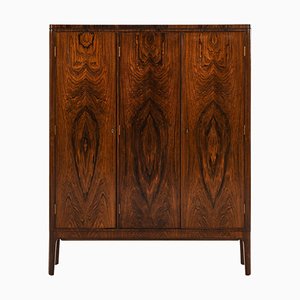 Cabinet in Rosewood, Mahogany and Brass, 1930s-SC-2022126