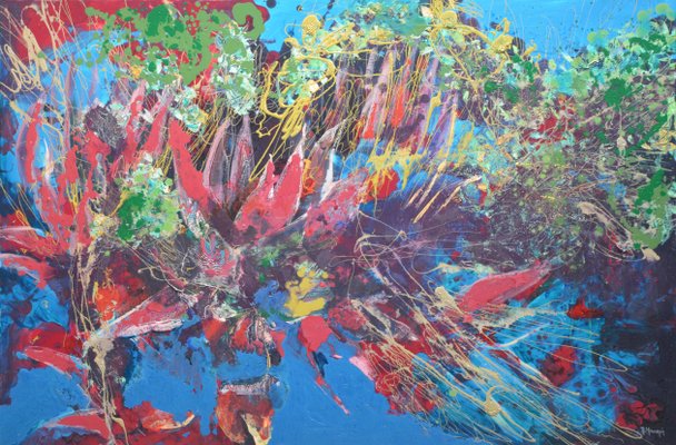 Cactus 8, Greek Contemporary Artwork by Peny Manavi, 2020-CHG-950344