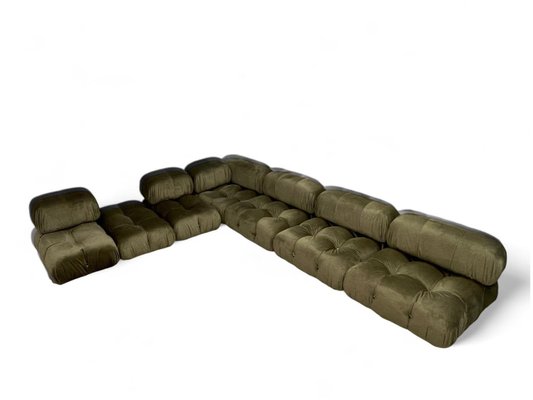 Camaleonda Sofa attributed to Mario Bellini for B&b Italia, 1973, Set of 7-WBX-2022260