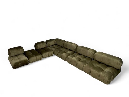 Camaleonda Sofa attributed to Mario Bellini for B&b Italia, 1973, Set of 7-WBX-2022260