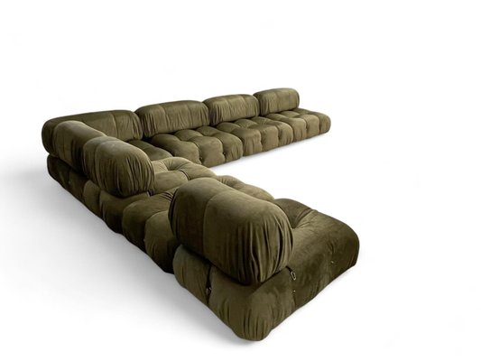 Camaleonda Sofa attributed to Mario Bellini for B&b Italia, 1973, Set of 7-WBX-2022260