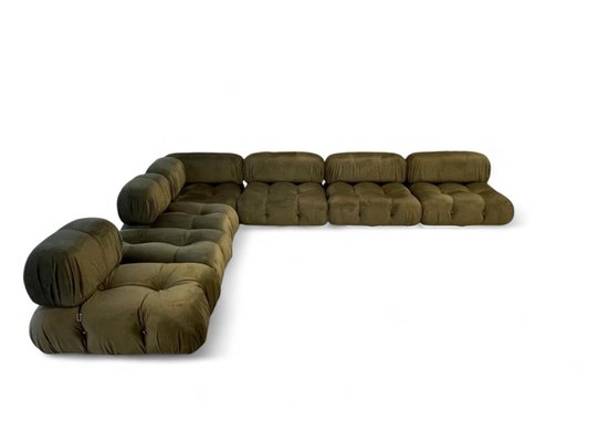 Camaleonda Sofa attributed to Mario Bellini for B&b Italia, 1973, Set of 7-WBX-2022260