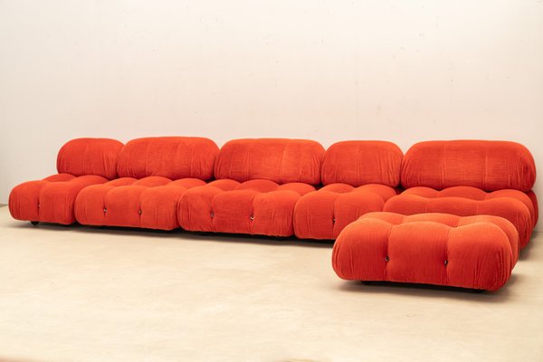 Camaleonda Sofa by Mario Bellini for B&B Italia, 1970, Set of 6-WXK-2021640